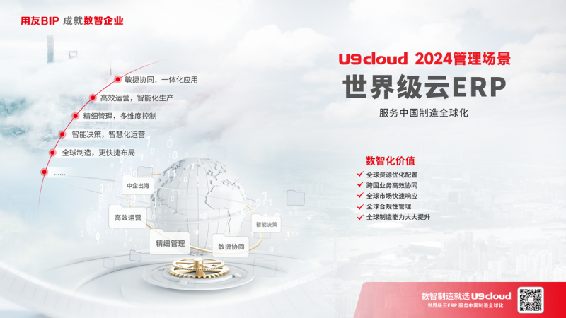 用友U9 cloud 助力中國制造揚帆出海，沖浪全球的管理咨詢新引擎